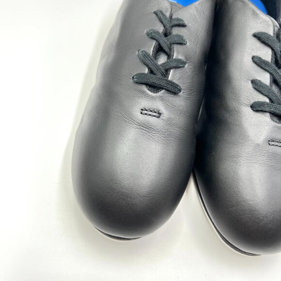 11.5W 11.5 Wide‎ Capezio Flex Master Mastr CG16 Black Leather Tap Dance Shoes - Picture 3 of 13
